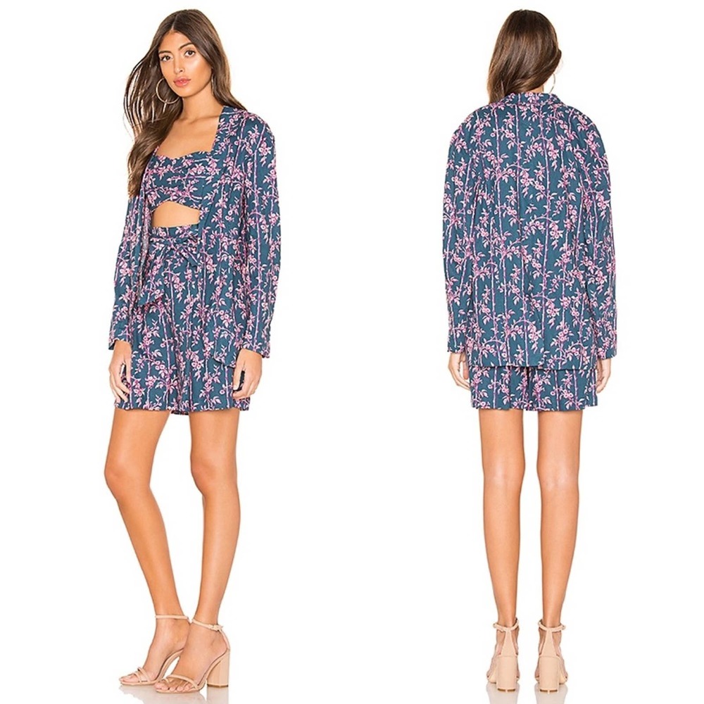 Free People Poolside Three-Piece Set Pacific Ocean - Picture 10 of 10